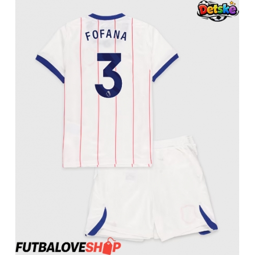 Dres Chelsea Wesley Fofana #3 Tretina pre deti 2026-27 Krátky Rukáv (+ trenírky)